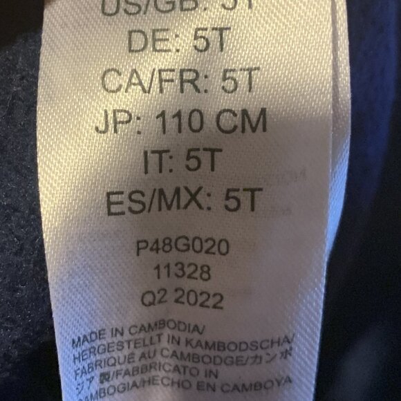 Carter's Dark Blue Jogging Pants Boys 5T - Picture 4 of 4